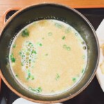 レストランの食事（グリーンランド中洲）