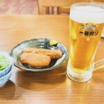 レストランの食事（グリーンランド中洲）