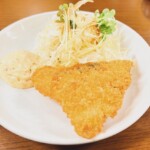 レストランの食事（グリーンランド中洲）