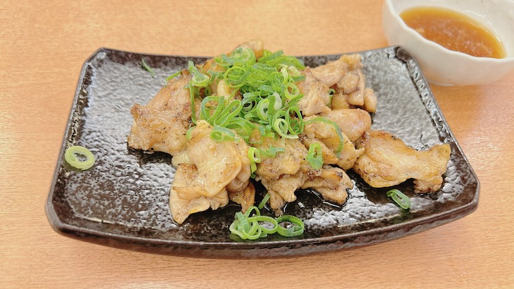 鶏ハラミの炙りポン酢｜サウナ&スパ カプセルホテル 大東洋のレストラン
