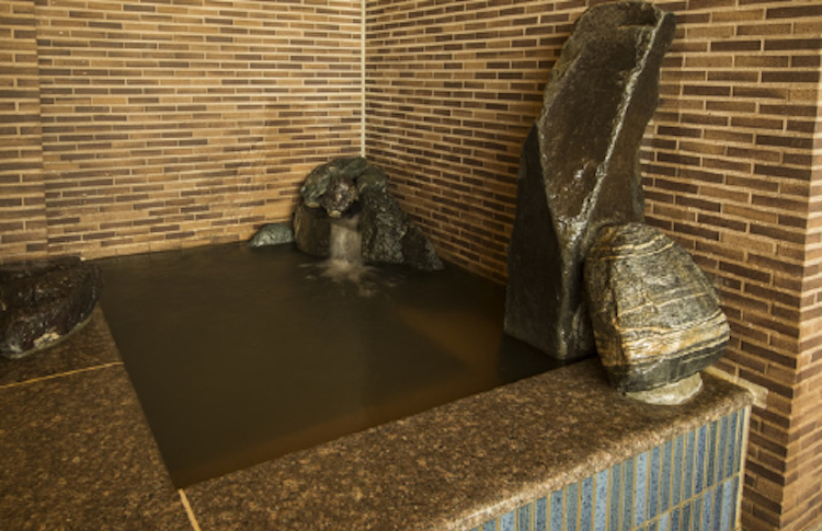 水風呂の雰囲気：富嶽の湯ドーミーイン三島