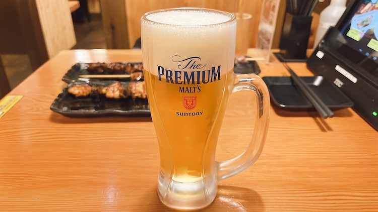 ビール ザ・プレミアムモルツ｜新横浜フジビューホテルの外飯