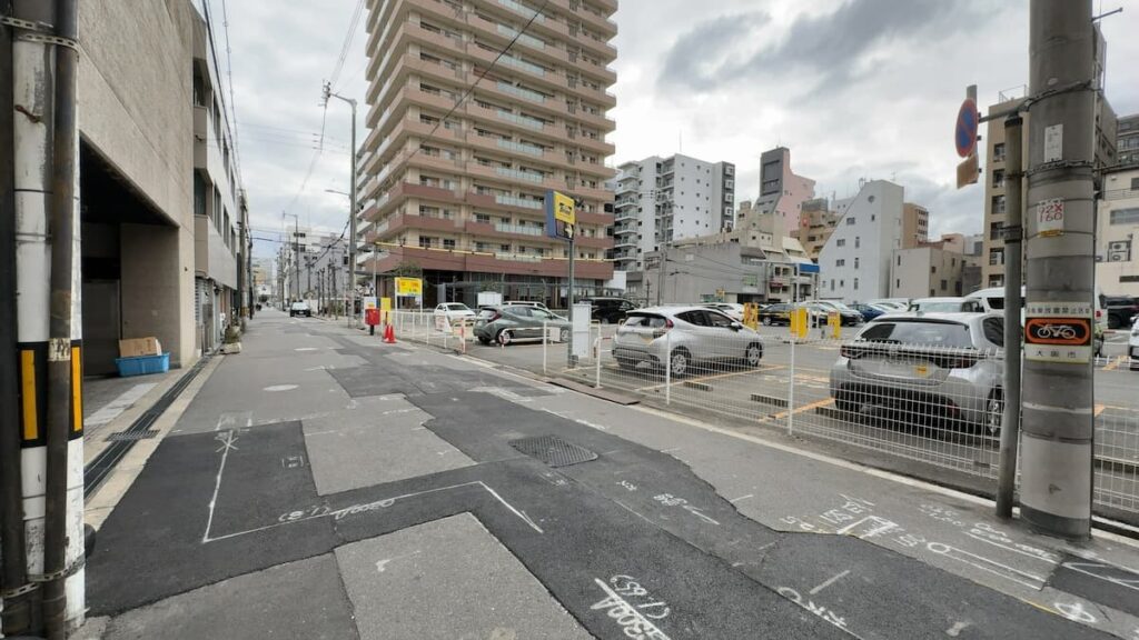 駐車場｜ホテルモーニングボックス大阪心斎橋