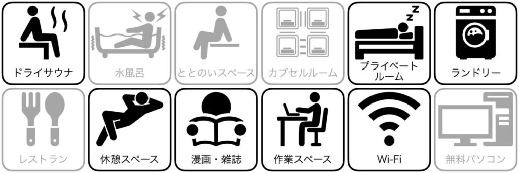 くれたけインプレミアム名駅南の設備／サービス