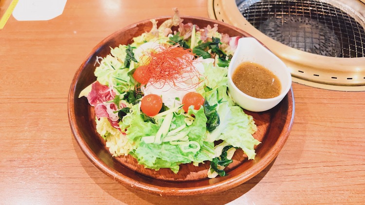 レストランの食事：東京健康ランド まねきの湯