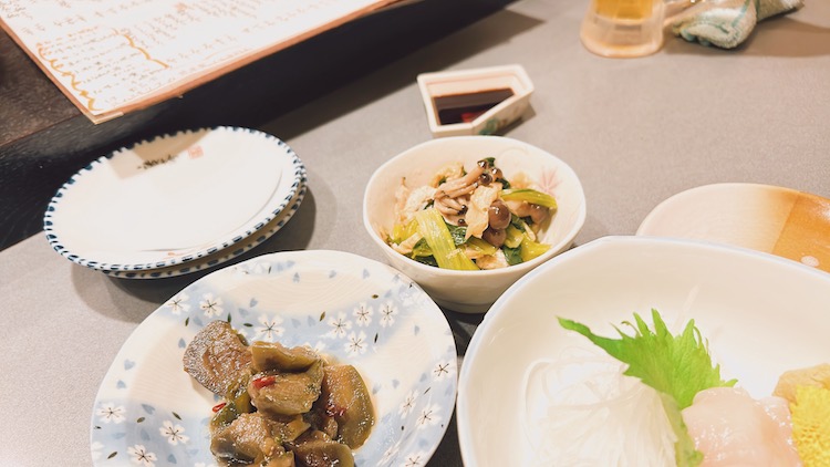 小松菜とあげの煮物｜敦賀マンテンホテル駅前の場外サウナ飯
