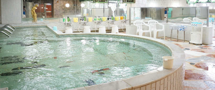 サウナ・水風呂・外気浴の雰囲気｜サウナ&カプセルホテルニュー小岩310