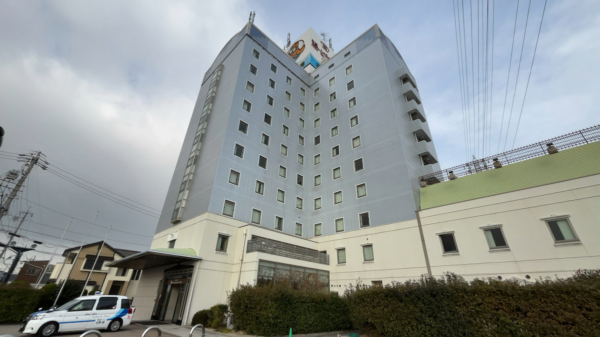 湯〜とぴあ宝（名古屋笠寺ホテル）の外観