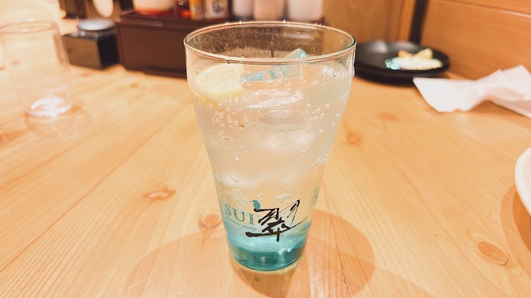 翠ジンソーダ｜湯〜とぴあ宝のレストラン